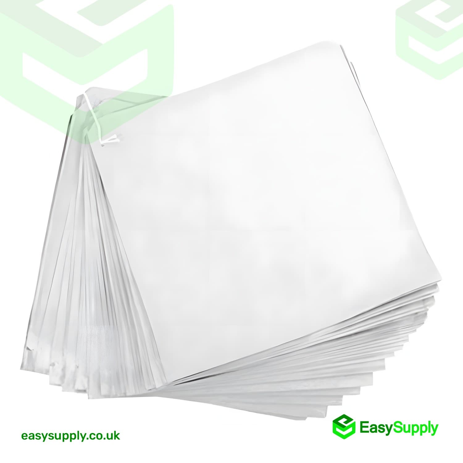 6 x 5 White Paper Bag 