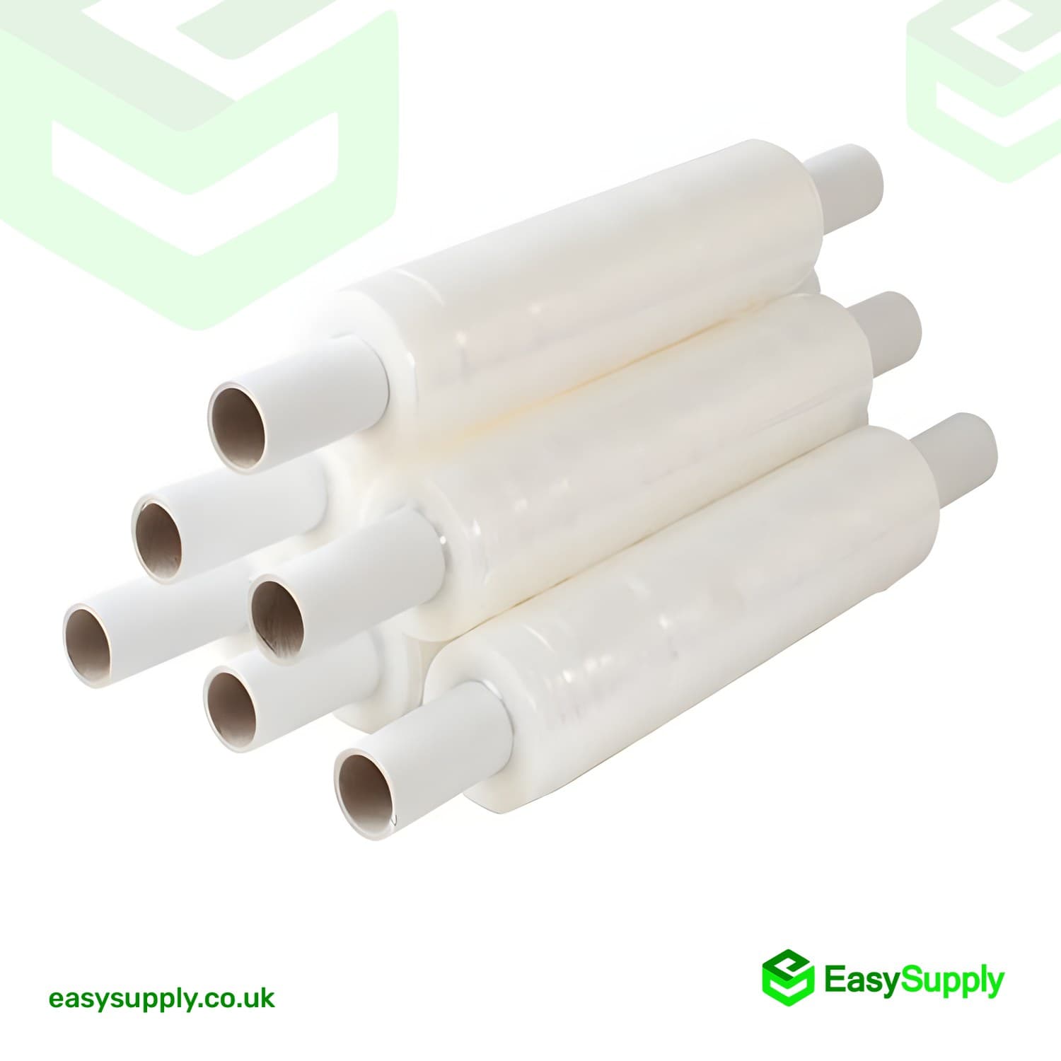 Very Tacky Pallet Wrap Clear 20 Micron 400mm Extended Core 6 Roll