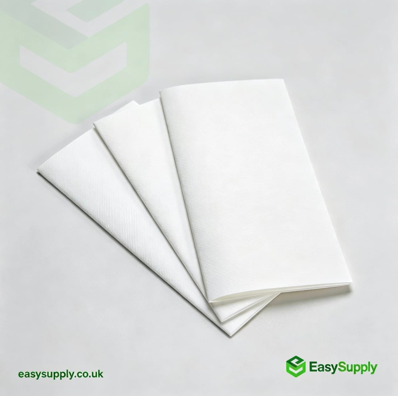 2 Ply Serviette 1/8 Fold 40 x 40 cm 16 x 130 Pcs Approx